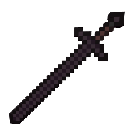 8-bit Netherite Longsword