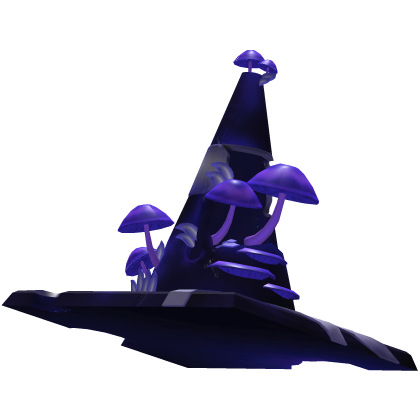 Purple Fungus Traffic Cone
