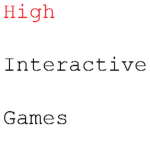High Interactive Games