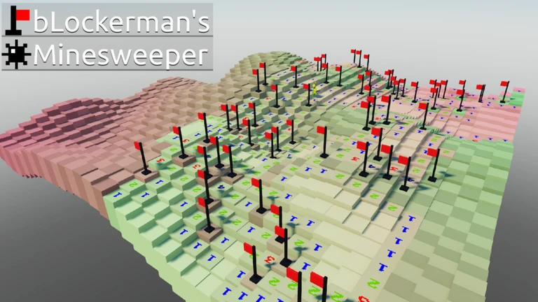bLockerman's Minesweeper | เล่นบน Roblox