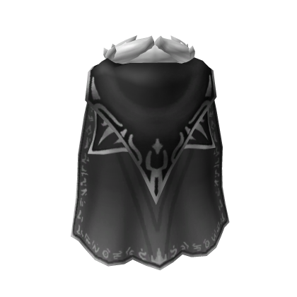 Gray Royal Cape Roblox item