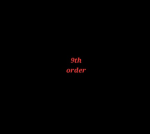 9th order