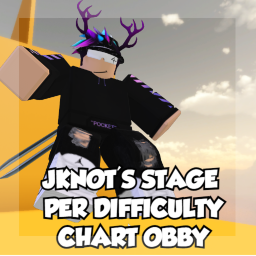 JKNOT'S Stage Per Difficulty Chart Obby