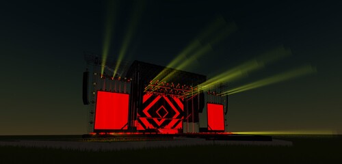 Concert Stage - RCF Arena