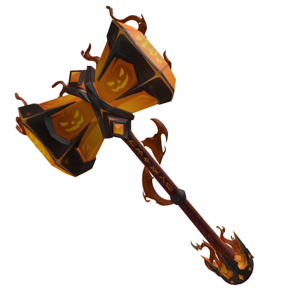 Sinister Pumpkin Flame Hammer