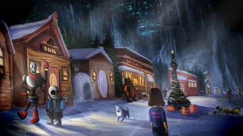 SNOWDIN HANGOUTS