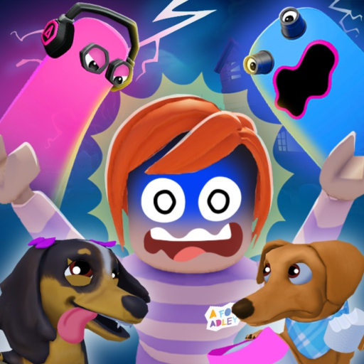 [🐶❤️]  Rainbow Ghost Run