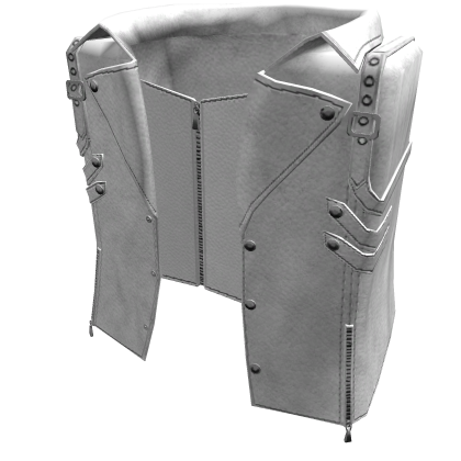 White Biker Leather Jacket Roblox NoFilter
