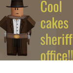 Cool cakes sheriff office