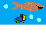 A peanut-fish group