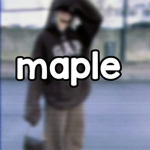 - maple leaves -