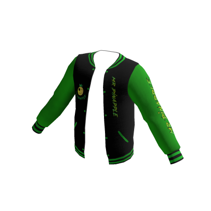Mr Pineapple Varsity Jacket thumbnail