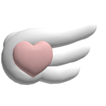 Wing Hair Clip (Heart) Roblox item