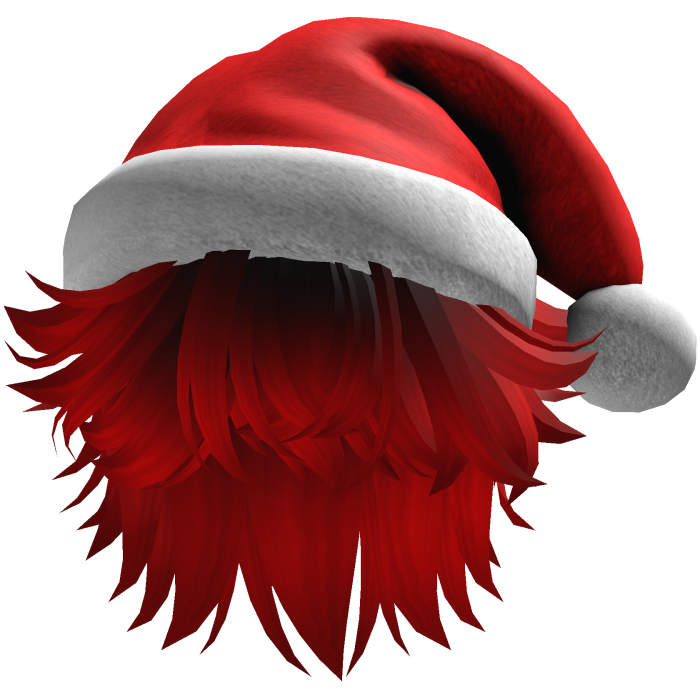 Beautiful hair emo y2k Christmas beret (Red)