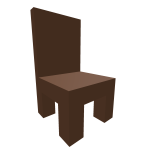 A regular chair..
