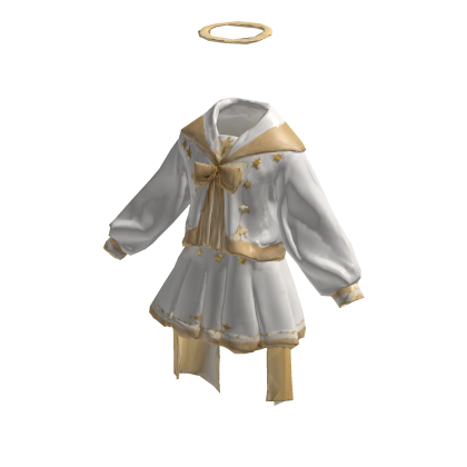 👼 Celestial Halo Dress [PBR]