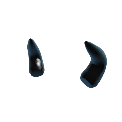 Black glass Horn