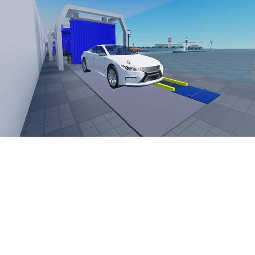 Christ car wash and with a longer tunnel official Roblox game thumbnail