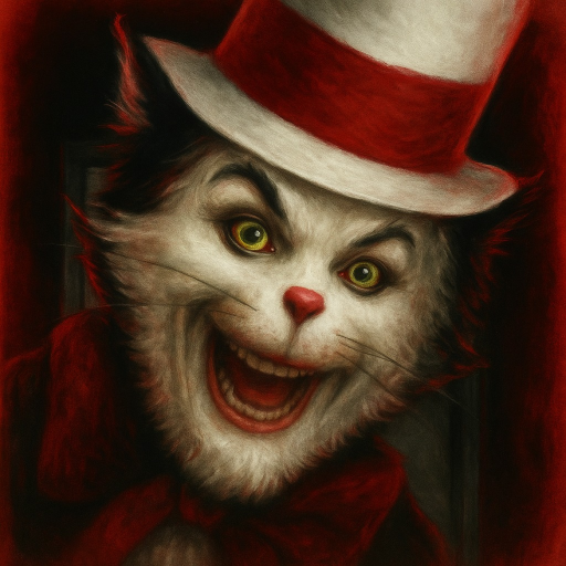 The Cat In The Hat [HORROR] official Roblox game thumbnail