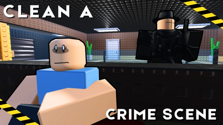 [⚠️LOBBY + MINIGAME] Clean A Crime Scene
