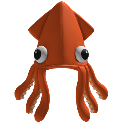 Squid Orange Hat Roblox item