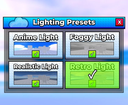 Lighting Presets preview 1
