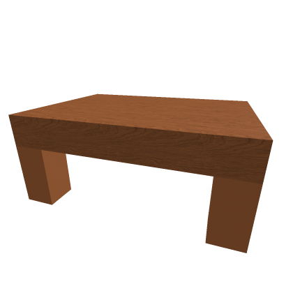 Small wooden table