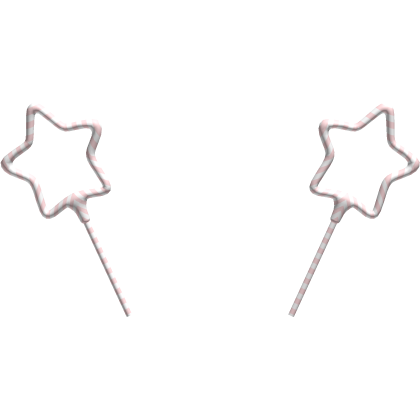 Striped White/Pink Diwali Sparkler Headband Addon