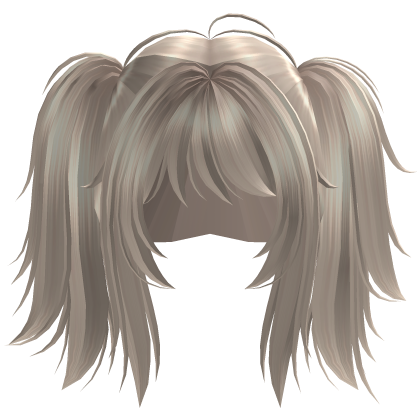Cute High Pigtail Hair (Blonde/ Platinum)