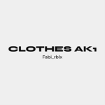 CLOTHES AK1