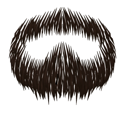 Brown Goatee Beard Stub Roblox item