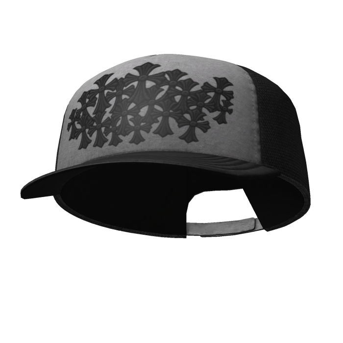 𝐬 • White Tilted Cross Cap