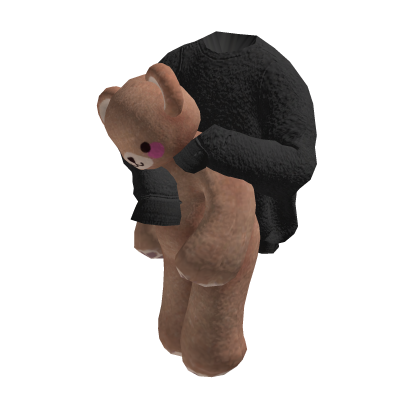 Teddy Sweater Black thumbnail