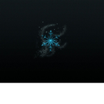 The dark snowflake’s