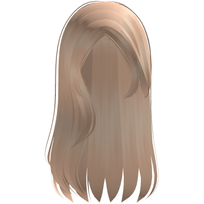 ۶ৎ | long straight loose flowy blonde hair Roblox item