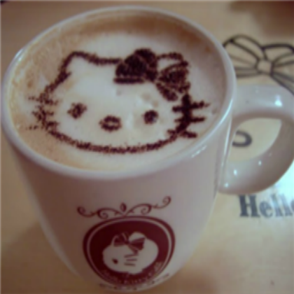 HELLO KITTY COFFE Roblox decal