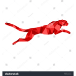 Red cheetah winter