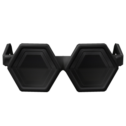 Black and Grey Sparkling Robux Shades (Addon)
