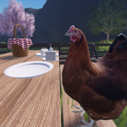 Picnic with a Chicken