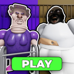 EVIL GRANDMA VS GRANNY PRISON RUN! (Obby)