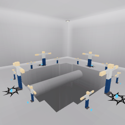 Push RAGDOLLS DOWN A HOLE