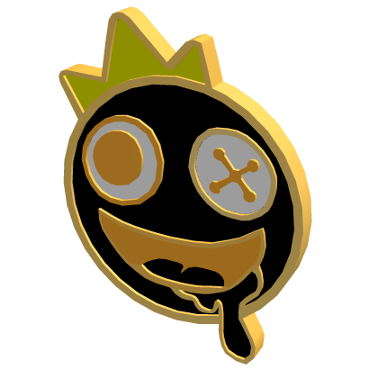 Gold Blue Pin