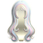 Wavy Malibu Doll Hair (Cotton Candy)