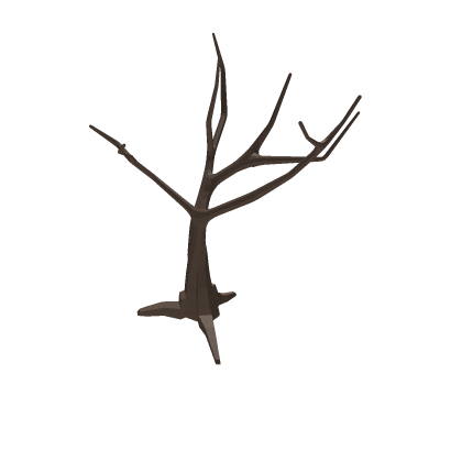Dead Tree Leafless Spooky Forest Pack Trees Stump