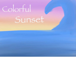 colorful sunset