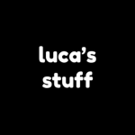luca's stuff