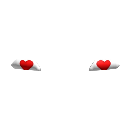 Heart Eyes : Contacts for Man face Roblox item