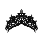 [PBR] Gothic Light-Stoned Tiara Crown