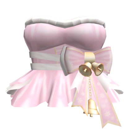 3.0 Christmas Light Pink Mini Xmas Ruffle Dress