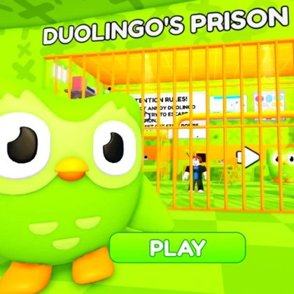 DUOLINGO'S PRISON RUN! (Obby)